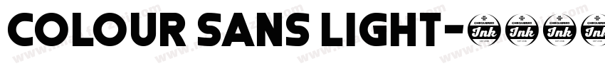 Colour Sans Light字体转换